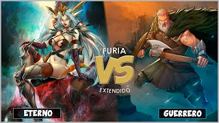 ETERNO vs GUERRERO  Duelos Furia Extendido  Mitos y Leyendas TCG [upl. by Jaime762]