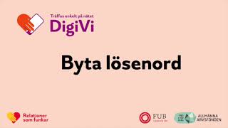 Byta lösenord i DigiVi [upl. by Enneibaf]