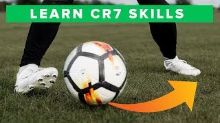 TOP 5 CR7 FOOTBALL SKILLS [upl. by Reppep]