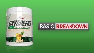 OXYSHRED made GREENS EHPlabs OxyGreens Superfood Supplement Review [upl. by Neoma98]