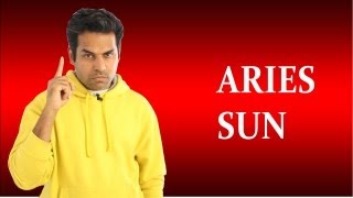 Sun in Aries in Astrology True Aries Horoscope personality revealed [upl. by Suivatnod851]