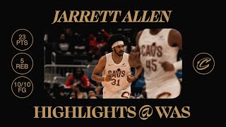 Cavs at Wizards  Jarrett Allen Highlights  10262024 [upl. by Raman187]