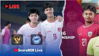 🔴Piala AFF U16  Indonesia U16 vs Singapore U16  LIVE Streaming  Score808 Live Football [upl. by Maia414]