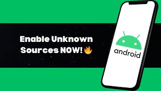 How to Install APKs from Unknown Sources on Android 2024 [upl. by Bronwen]