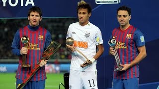 HIGHLIGHTS Santos FC  FC Barcelona 04 FIFA Club World Cup 2011 [upl. by Camroc]