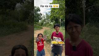 Zip zip Zip 🤤😂 zipzip edit funny wildrice food [upl. by Lilak]