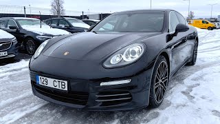 Porsche Panamera 4S Facelift 30 Turbo V6 309kW 2014MY [upl. by Ashok]