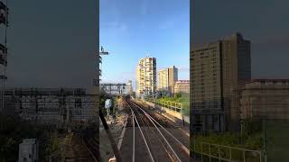 DLR 🚇 Driverless Train Stratford London dlr driverlesstrain london [upl. by Tertia271]