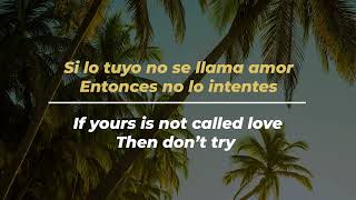 Detente  Danny Ocean and Mike Bahía Letra en inglés y español  English amp Spanish Lyrics [upl. by Ikcaj]