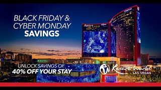 40 off Black Friday Hotel Deal at Resorts World Las Vegas [upl. by Aiuqenehs]