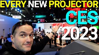 EVERY New Projector from CES 2023 8K USTs Lifestyle Projectors Sub 1K 4K Gaming Projectors [upl. by Yolande]