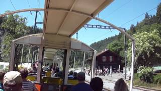 Rhätische Bahn  Chur  Ilanz mit dem Aussichtswagen [upl. by Lamiv286]