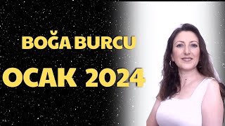 BOĞA BURCU OCAK 2024 BOĞA BURCU AYLIK BURÇ YORUMLARI [upl. by Landers664]