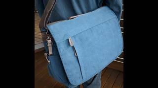 Versatile Canvas Messenger Bag  17 Inch Laptop  GDPS Bag NZ [upl. by Thant]