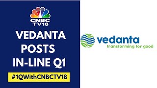 Vedanta Q1 Results Revenue Up 6 YoY To ₹35764 Cr EBITDA Surges To ₹9945 Cr Profit Declines [upl. by Bowie]