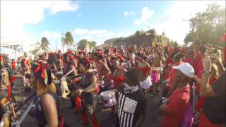 Mardi Gras 2015 FdF Pom pom cchan  Youtube  Soupapé vidé  A sou yo [upl. by Infield]