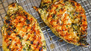 I Cant Stop Making This Garlic Basil Chicken Marinade [upl. by Alphonsa]