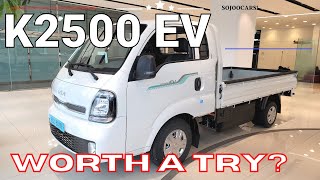 2022 Kia K2500 EV Bonggo III EV  SoJooCars [upl. by Kcinom]