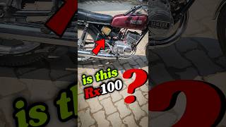 Which type of Modification is rx100restoration yamaharx100 shortsfeed shorts [upl. by Wayne]