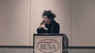 Adriana Trigiani at the 2010 RUSA Book and Media Awards [upl. by Sharman730]