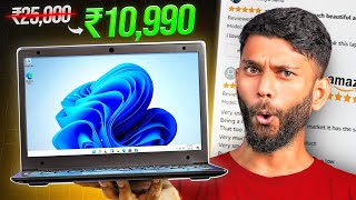 We Bought The Cheapest Windows 11 Laptop From Amazon [upl. by Ephram]