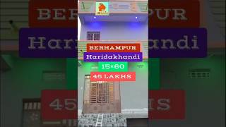 house at haradakhandi berhampur 15x60 new uzhomes berhampur ganjam property odisha [upl. by Puritan956]