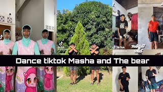 Dance Tiktok Viral terbaru 2024 dj masha and the bear [upl. by Ennaerb34]