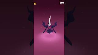 I got shiny Darkrai in wildshortsviralgamerfleet pokemon pokemon go [upl. by Attela]