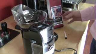 Crew Review Capresso Burr Coffee Grinder [upl. by Marvel392]