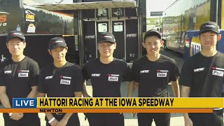 Hattori Racing at the Iowa Speedway [upl. by Konstantin]