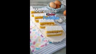 MERENDINE KINDER PARADISO Ricetta Facile Senza burro Leggere e Soffici  Ricetta Chiarapassion [upl. by Lody]