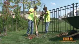 Aluminum Fence  How to install it [upl. by Okir]