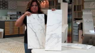 Marble Tiles Natural Stone vs Porcelain [upl. by Phalan]