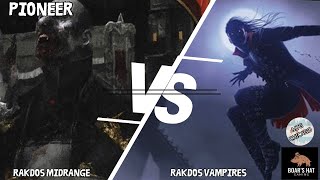 Rakdos Midrange VS Rakdos Vampires MTG Pioneer [upl. by Awra972]