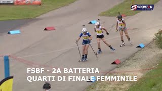 2a batteria quarti di finale femminili FSBF 2024 [upl. by Schwartz]