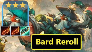 Bard Reroll Still Carry  TFT Comps  Full Gameplays 聯盟戰棋  Set 11  Patch 1410B [upl. by Llenram548]