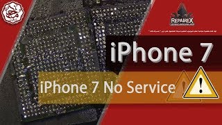 How to fix iPhone 7 No Service issue  مشكلة لا توجد خدمة في الآيفون [upl. by Ennaihs981]