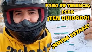 PAGO DE TENENCIA DE MOTO O CARRO CDMX 2022  ¡TEN CUIDADO  FÁCIL Y RÁPIDO TRÁMITES  MASSIOSARE [upl. by Sirronal]