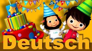 Alles Gute zum Geburtstag  Kinderlieder  LittleBabyBum [upl. by Otcefrep]