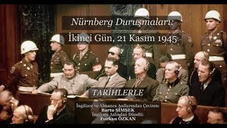 Nürnberg Duruşmaları İkinci Gün 21 Kasım 1945 [upl. by Neetsuj]