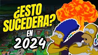 ✅Lo que los Simpson PREDIJERON para el 2024 te dejará sin palabras😱😱 😱 [upl. by Manaker]