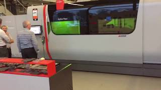 Bystronic 10kw ByStar Fiber Laser Cutting Machine [upl. by Lemyt]