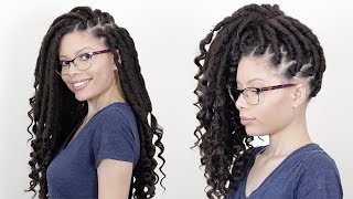 How To  Crochet Faux Locs Tutorial  Goddess Locs  Bobbi Boss Bomba Soul [upl. by Hgierb]