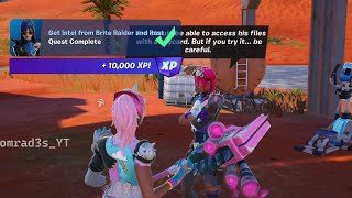 Get intel from Brite Raider and Rust Fortnite [upl. by Clifton767]