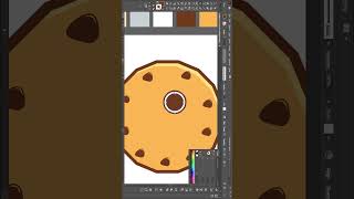 Cookie Draw in illustrator [upl. by Carlock]