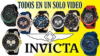 TODOS LOS RELOJES INVICTA AVIATOR EN UN SÓLO VÍDEO 🤯 [upl. by Isia]