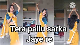 tera pallu sarka jaaye re dance cover youtube trending  N Kumari  Hindi old song [upl. by Chimene]