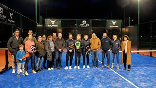 Aix lesBains  Journée dinitiation au padel féminin [upl. by Ehgit]