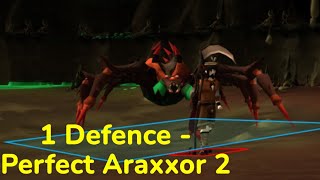 1 Defence  Perfect Araxxor 2  CA [upl. by Donahoe92]