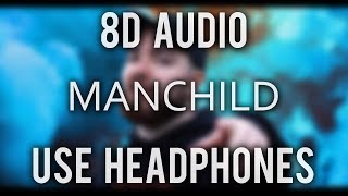 Randolph  MANCHILD Deji Diss Track  8D Audio [upl. by Aikar]